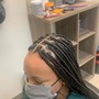 Med Knotless/ Box Braids