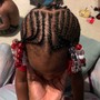 Kid's Braids W/Beads (NO WEAVE)