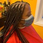 Small Knotless Box Braids