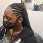 2 Feed In Braids