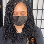 Gypsy distressed faux locs