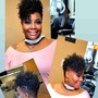 Drop off Wig color