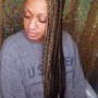 Feed-In w/Crochet Braids