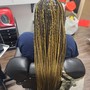 Straight back Feed In Braids