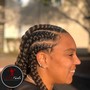 Feed-in braids