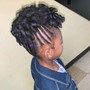 Kid's Braids (2 braids) up to age 12