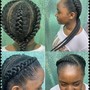 Stitch Feed-in Braids 4-6