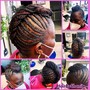 2 French Braid's / Natural hair