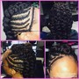 2 French Braid's / Natural hair