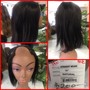 Take Down Wig (Braids under wig)