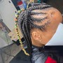 Medium Lemonade Braids (Hair Provided)