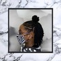 Top Knot Ponytail (Includes shampoo and blowout)