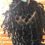 Natural Hair Silk Press