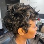 Flat Twists Up-Do with Rods