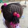 Natural Kid's Braids under12