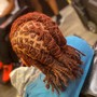 Loc Maintenance + rope twist