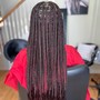 Medium Havana Twists mid back