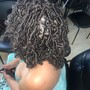 Saturday only Natural Twist short hair no hair added