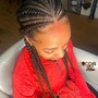 Natural braids (no braiding hair)