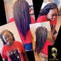 Kid's layered braids