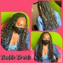 Short Distressed Butterfly Locs