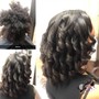 Spiral set w/perm rods