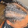 Men's two strand twist