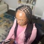 Small Knotless Box Braids