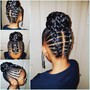 Flat Twists style