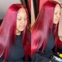 Lace Closure Wig With Glue