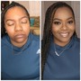 strip lashes & brow fill in