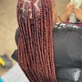 Large Knotless Braids Butt Length