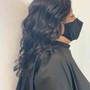 Cleanse and Style  (relaxed hair)