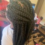 Small Knotless Braids