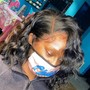 Silk Press (natural hair)