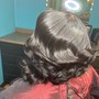 Finger waves (short hair only)