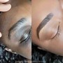 Eyebrow Clean Up and Strip Lash Application