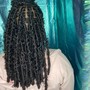 Midback Butterfly Locs