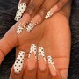 Mani, Pedi with fullset of nails