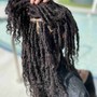 Instant loc repair with crochet