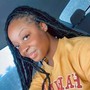 Large Knotless Braids