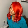 Wig install with color