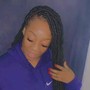 Large Knotless Braids