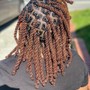 Loc Maintenance + rope twist