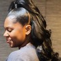 Ponytail for Natural hair