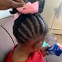 Kid's Braids W/Beads (NO WEAVE)