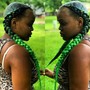 Large Knotless Braids