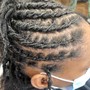 Loc Maintenance, Loc Style 2 Strand Twist or Individual Braids