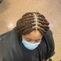 Medium Box Braids