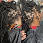 Knotless Bohemian Over Locs